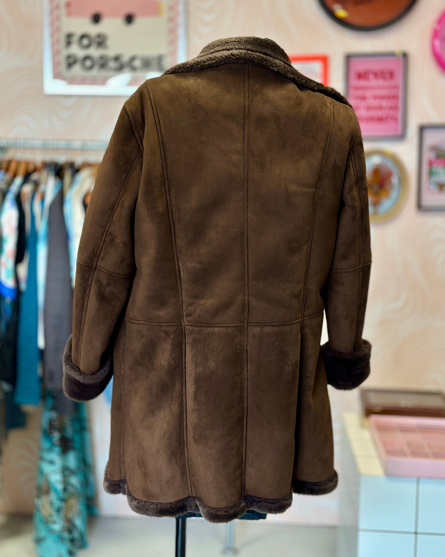 Manteau marron tout doux | T. M / L