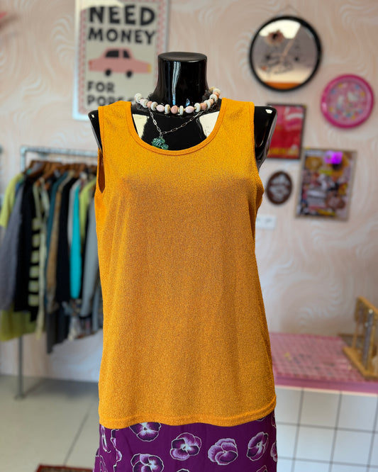 Débardeur orange | T. XL