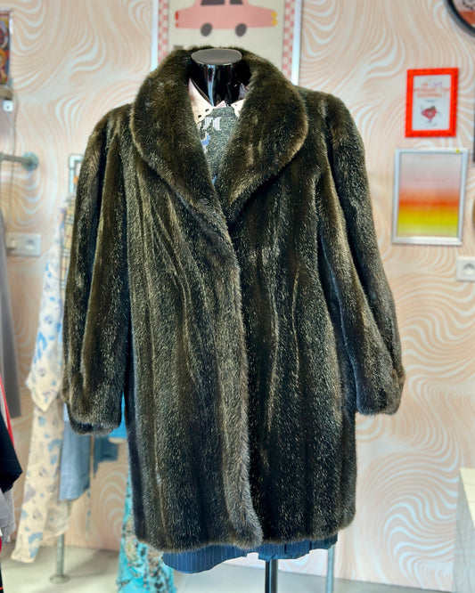 Manteau en fausse fourrure | T. L / XL