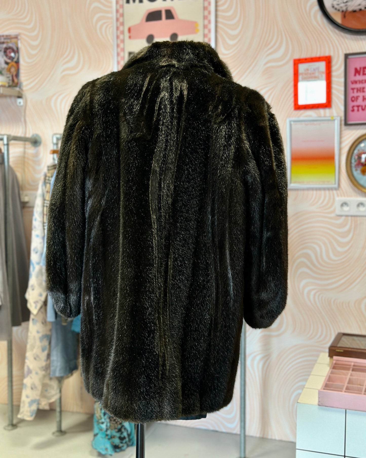 Manteau en fausse fourrure | T. L / XL
