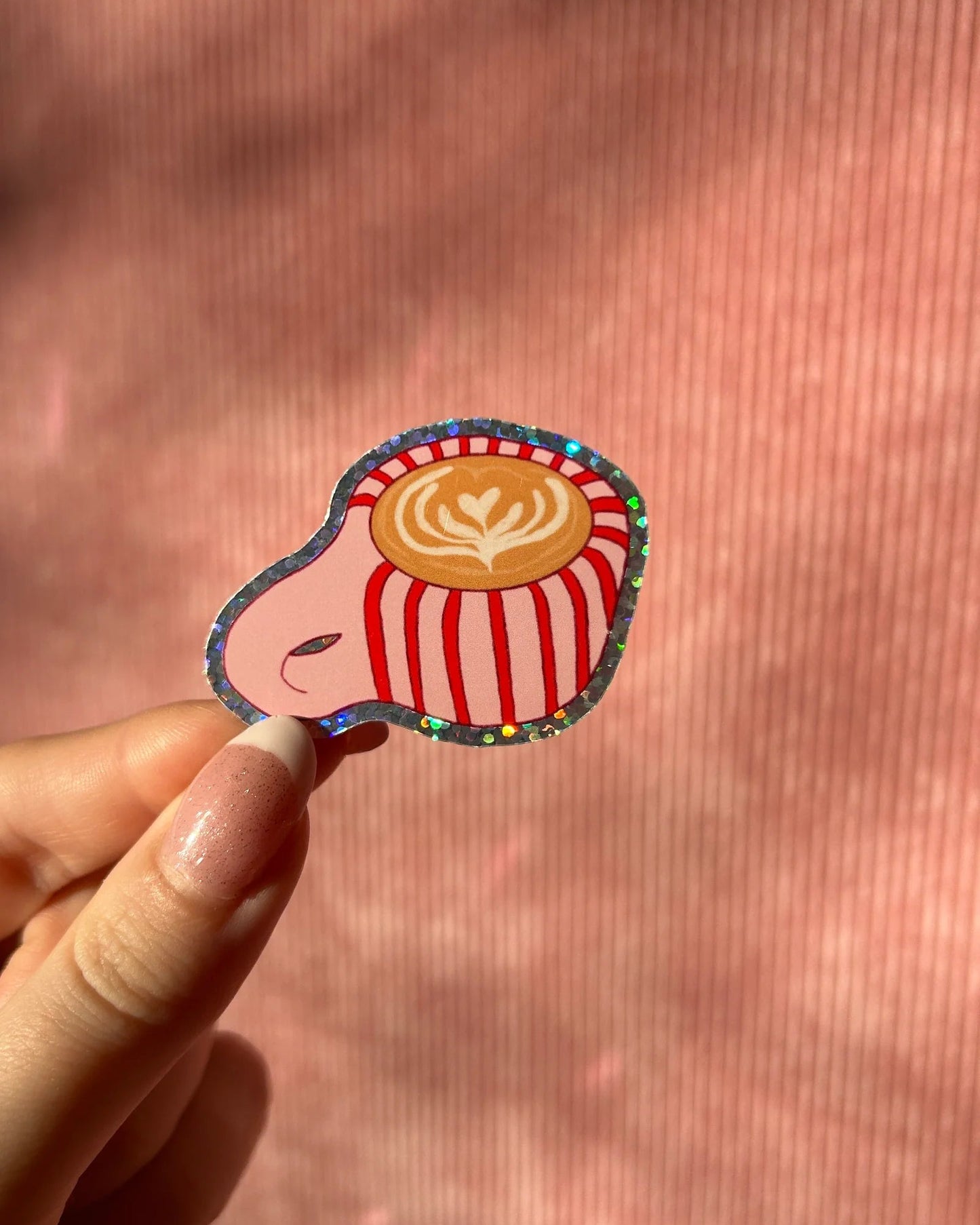 Sticker Tasse Café