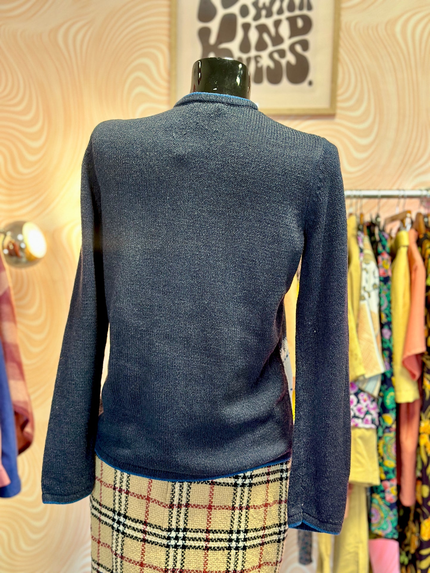 Cardigan broderies oiseaux | t. XS/S