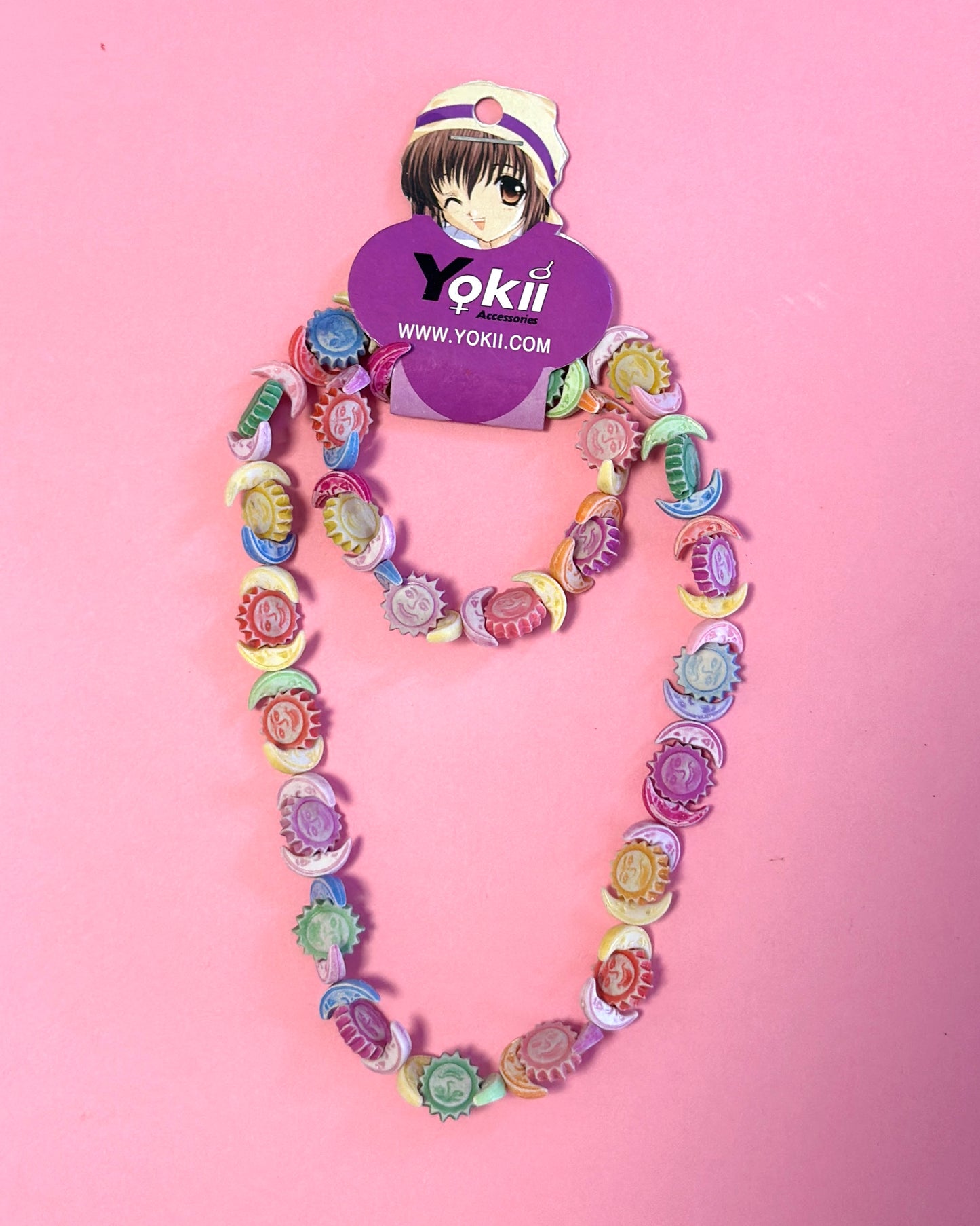 Ensemble collier + bracelet en perles | Lune & Soleil