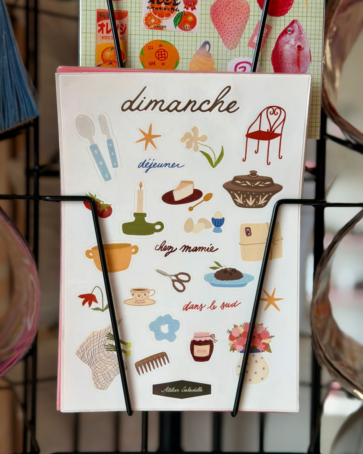 Planche de Stickers A5 - Dimanche