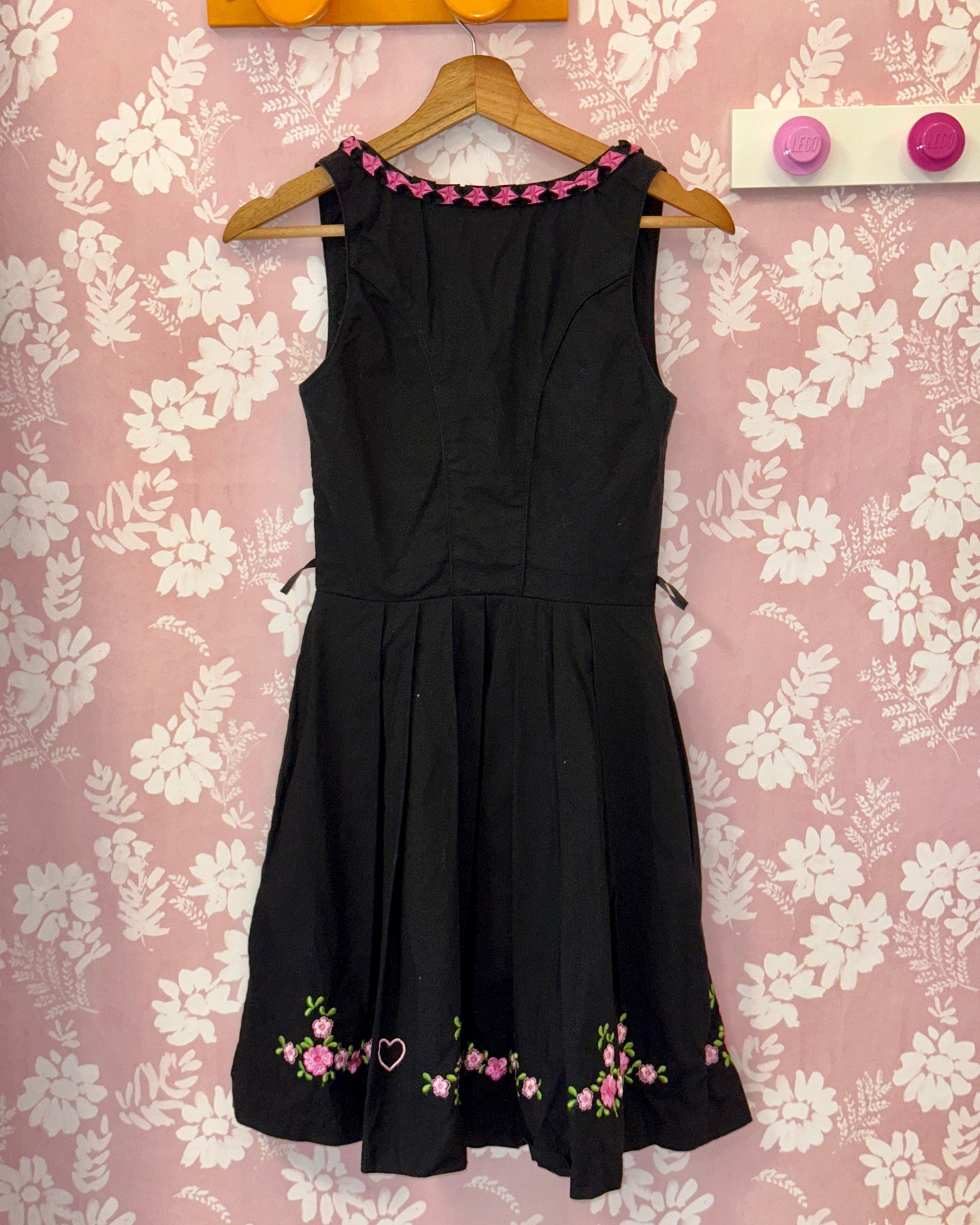 Robe noire corset | T. XXS / XS