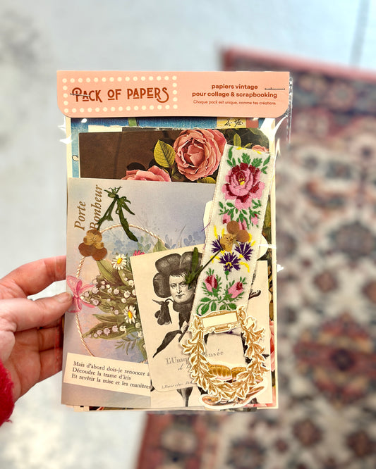 Pochette Scrapbooking | Thème Botanic