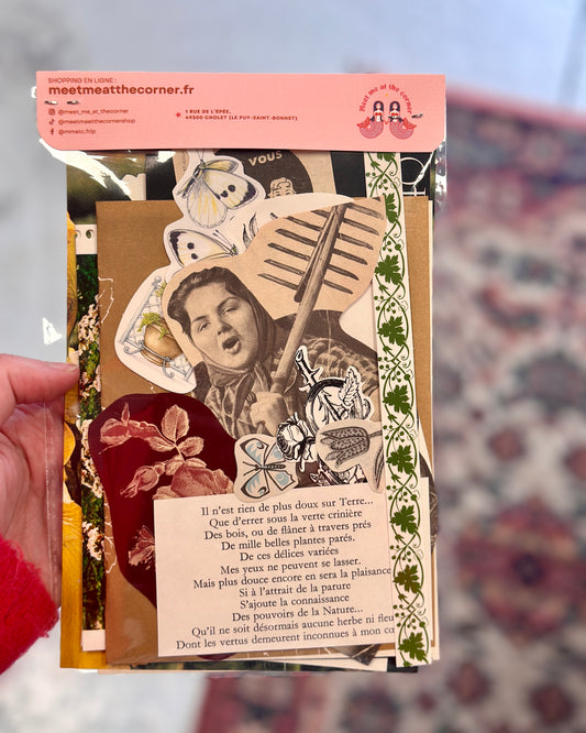 Pochette Scrapbooking | Thème Botanic