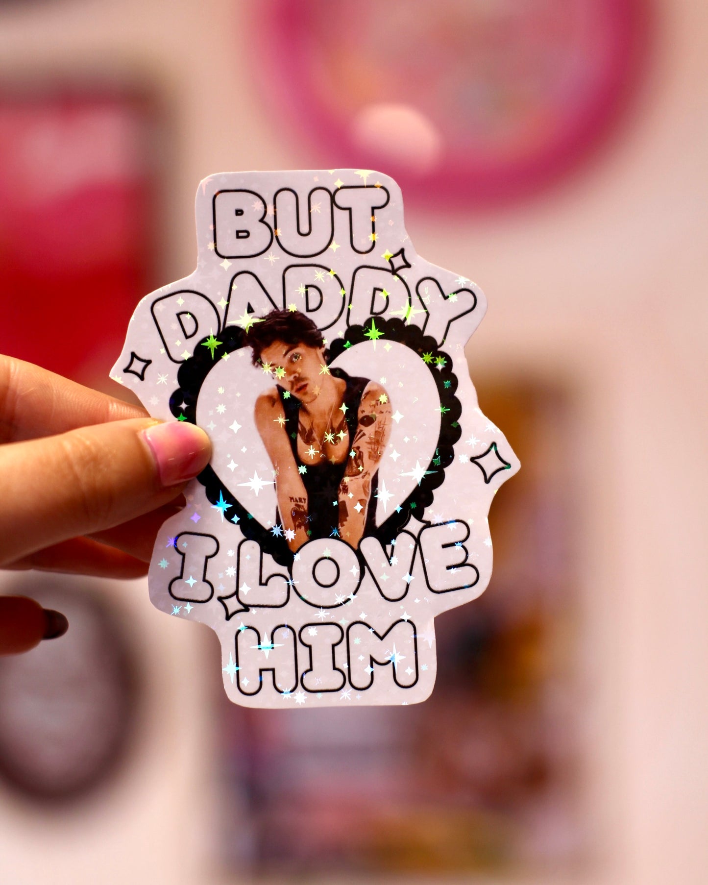 Sticker Harry Styles - Daddy I love him