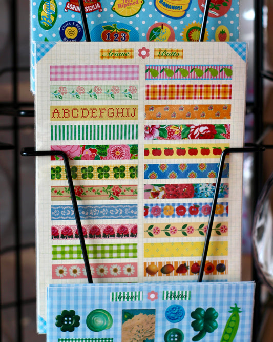 Planche de stickers - Jolis Washi Tape