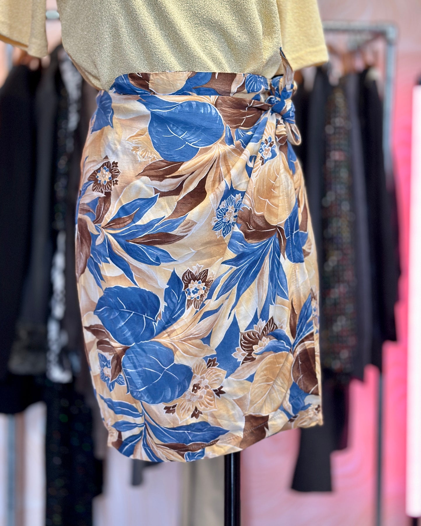 Jupe portefeuille de plage | T. 34