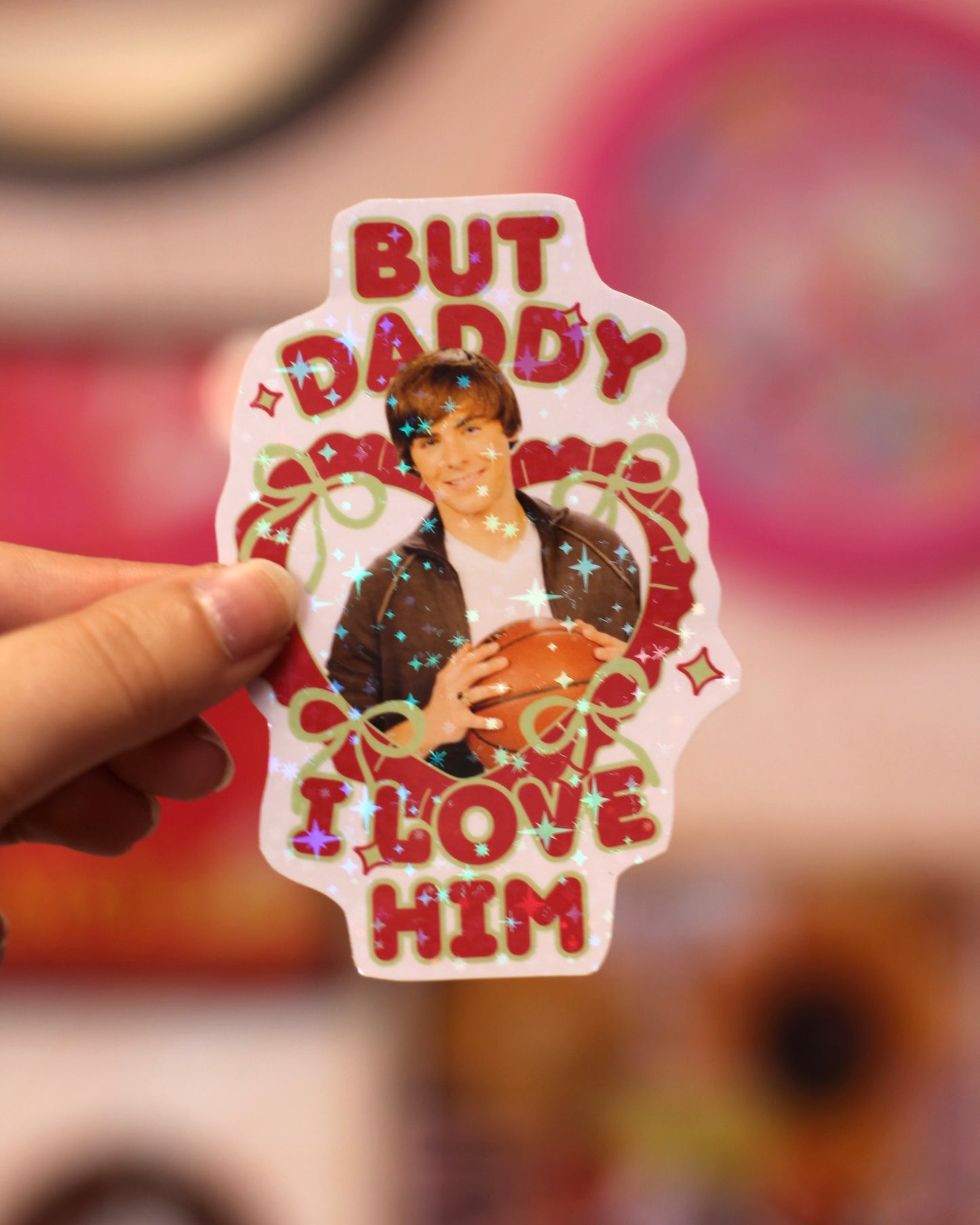 Sticker Troy Bolton - Daddy I love him