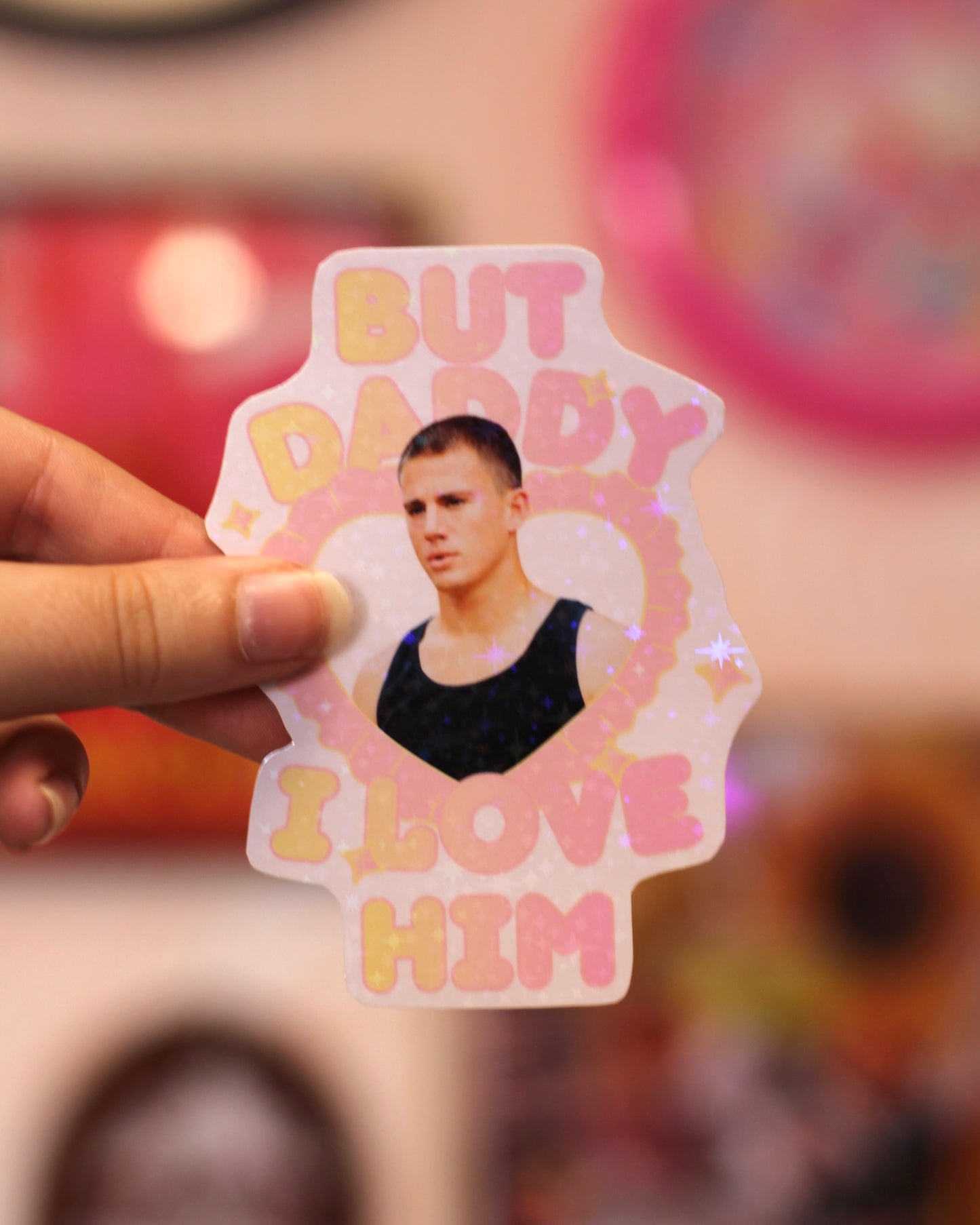 Sticker Channing Tatum - Daddy I love him