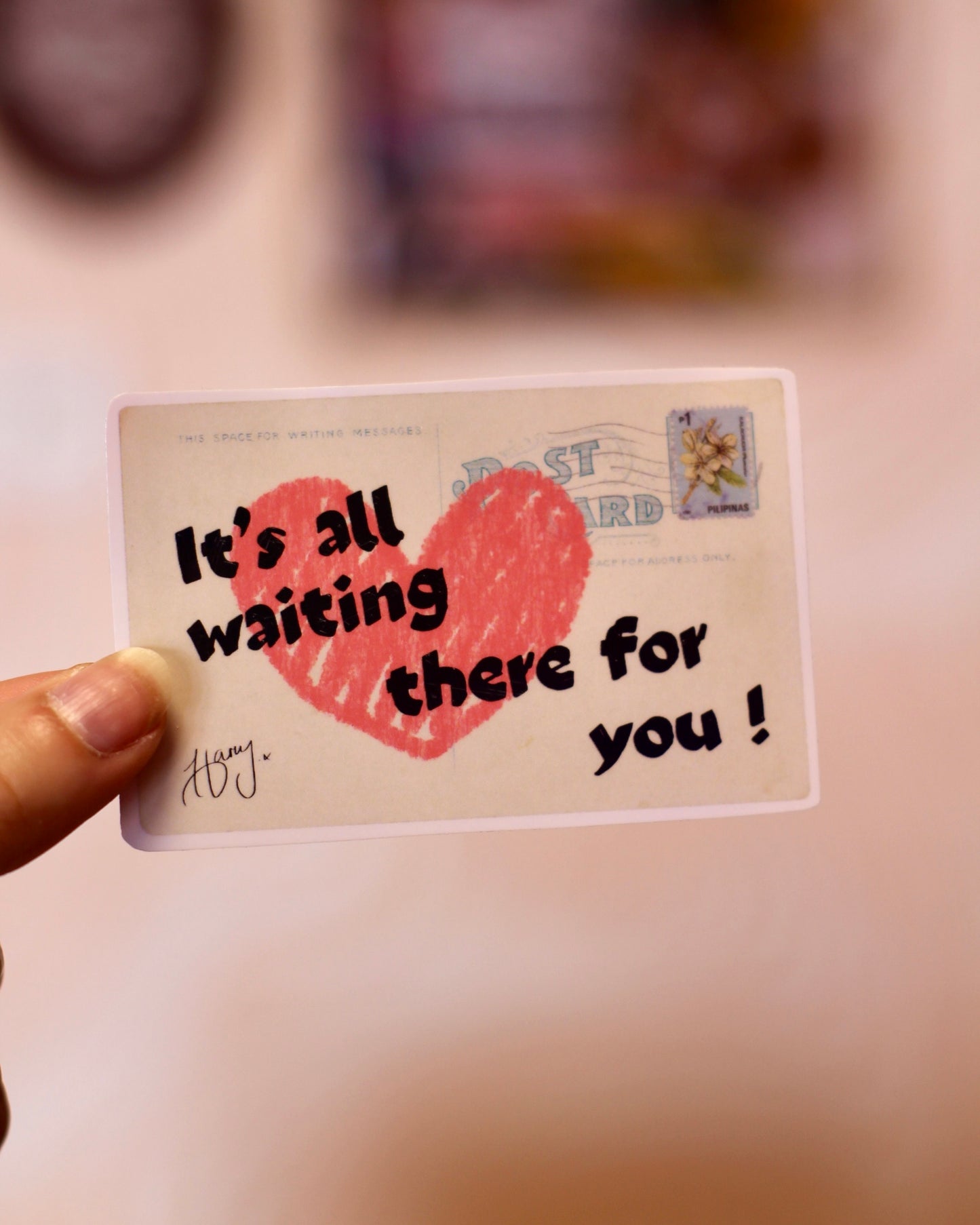 Sticker It's all waiting there for you