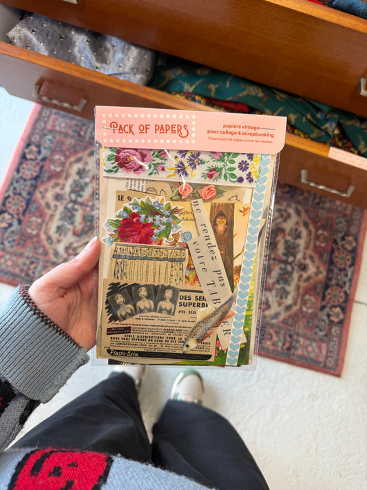 Pochette Scrapbooking | Votre tablier
