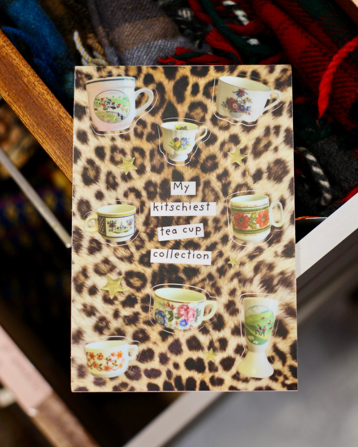 Planche de stickers A6 - Tea Cup Collection