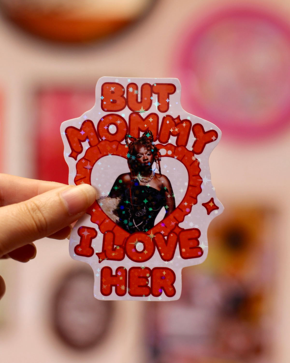 Sticker Theodora - Mommy I love her