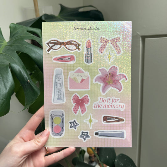 Planche de Stickers Souvenirs de Printemps A5