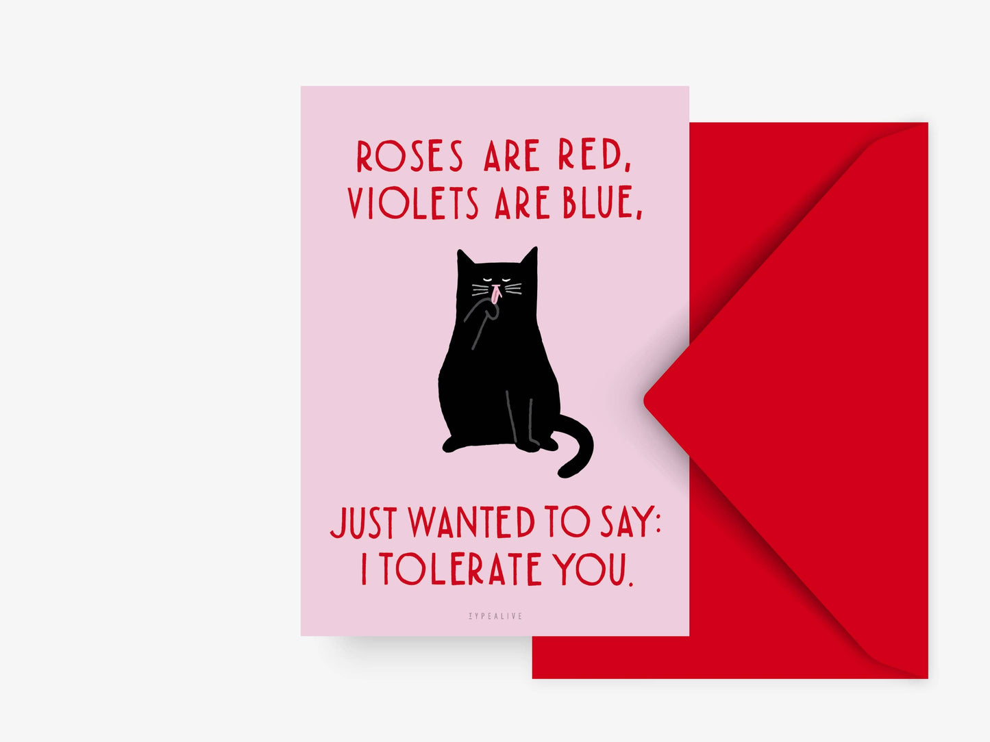 Carte postale | Valentine Cat