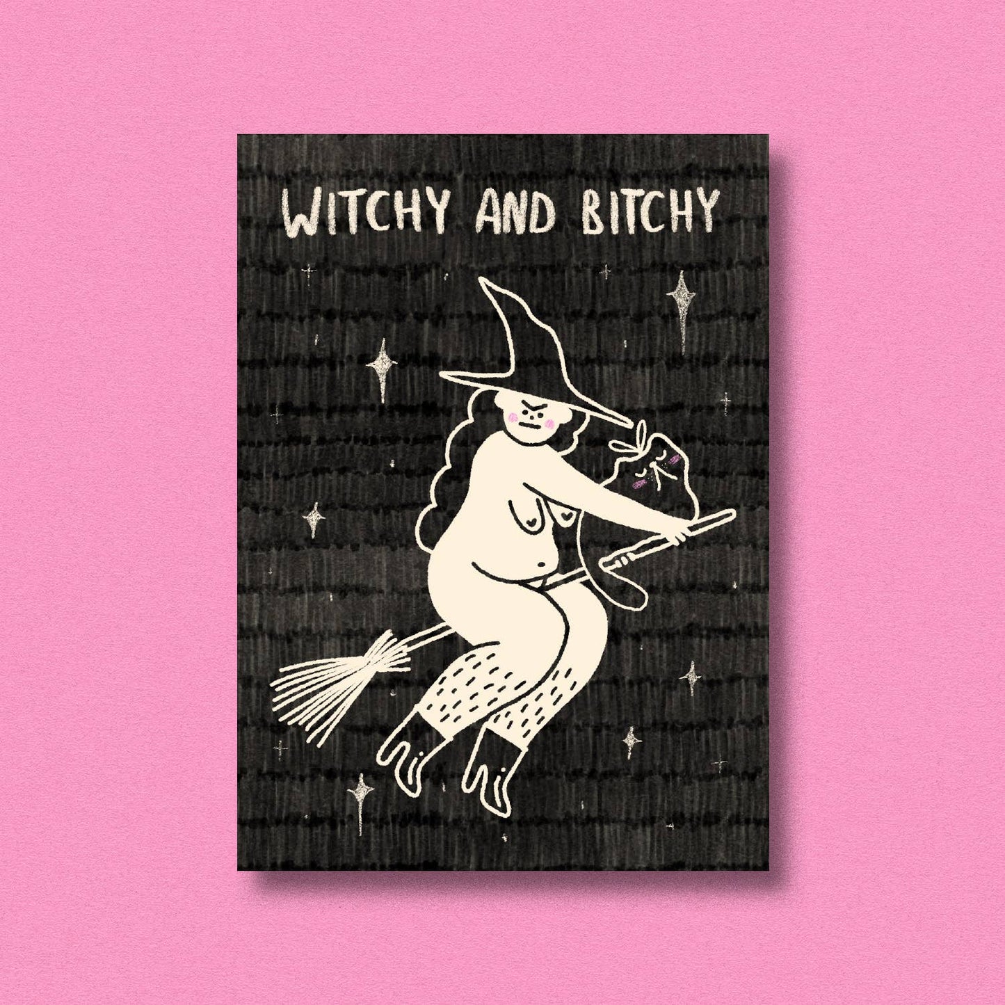Carte postale Witchy