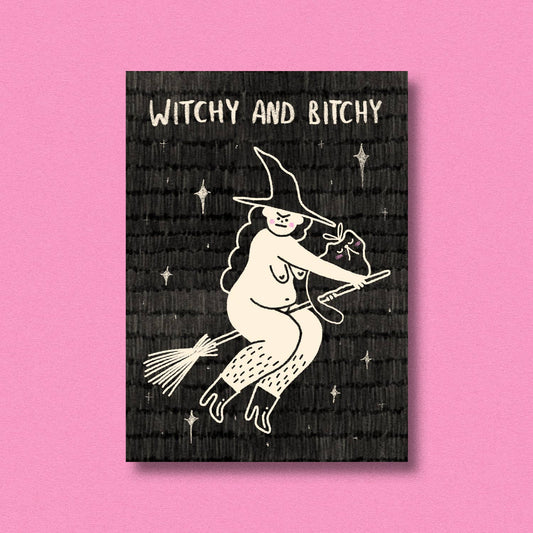 Carte postale Witchy