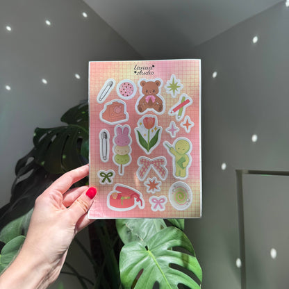 Planche de stickers A5 - TRINKETS