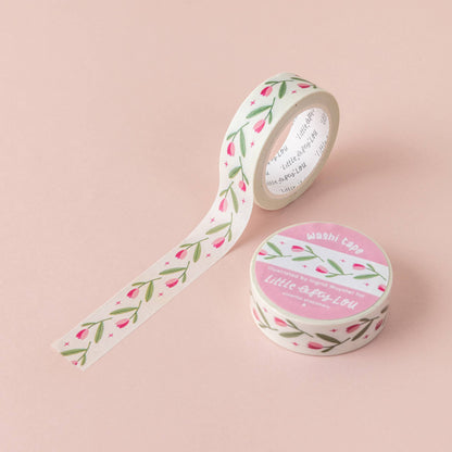 Washi Tape - Tulipes Roses
