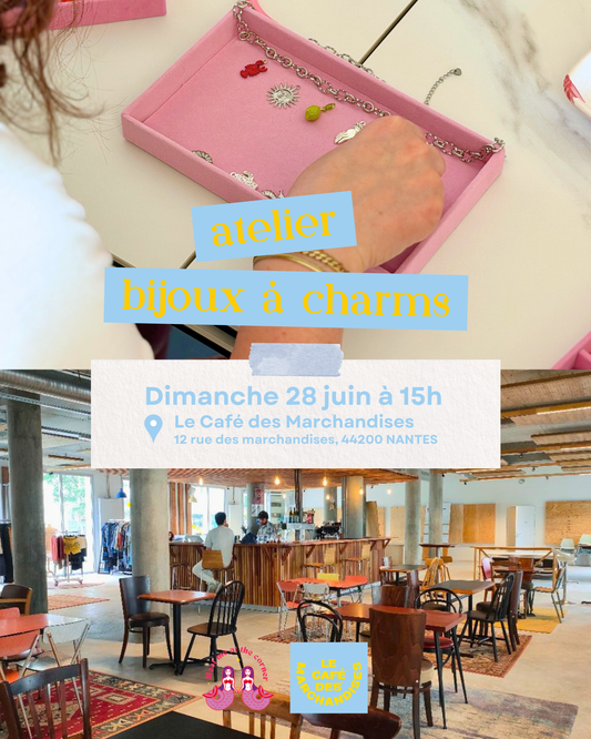 Atelier Collier à Charms à Nantes | 28 juin - 15h