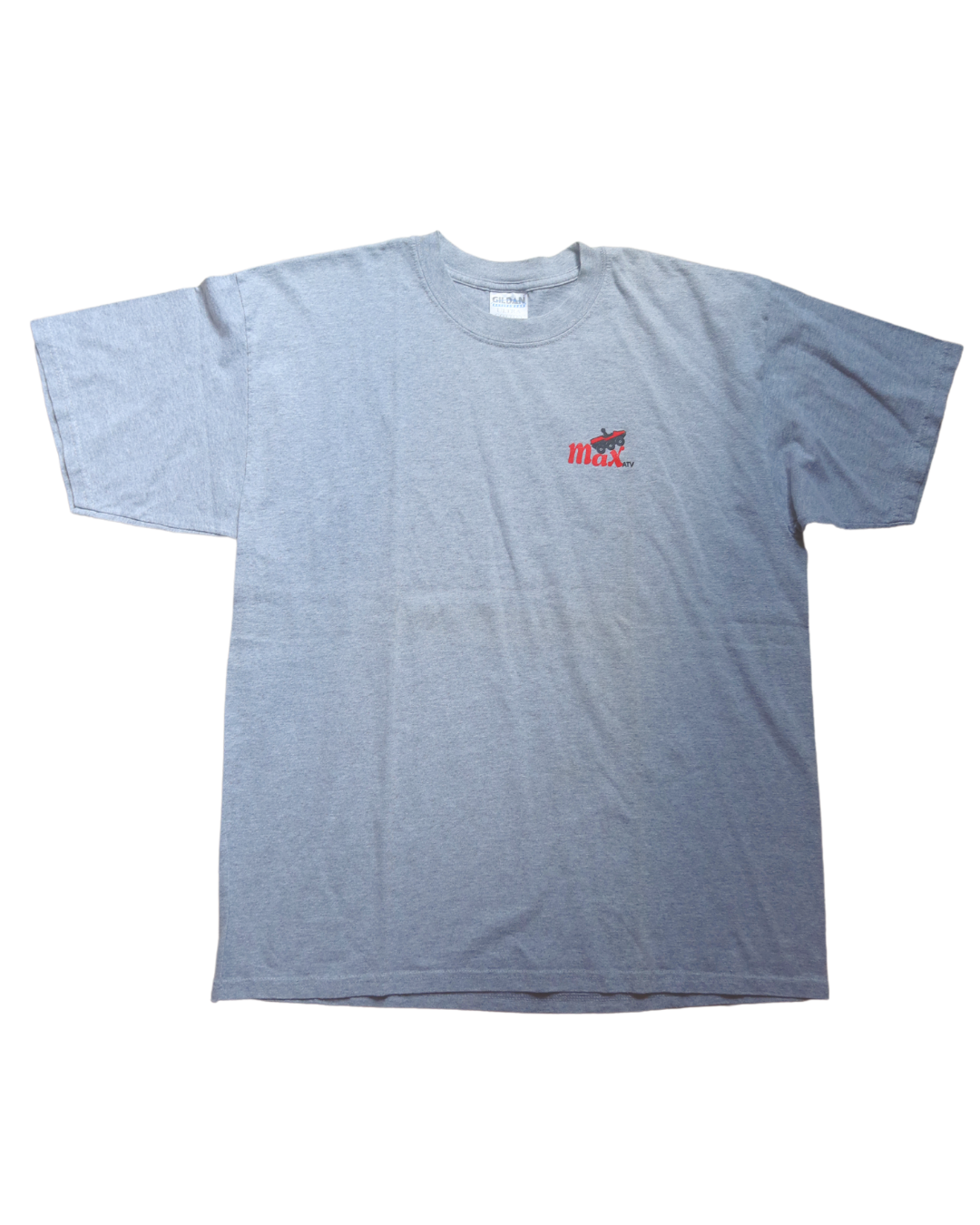 T-shirt gris à logo | T. XL