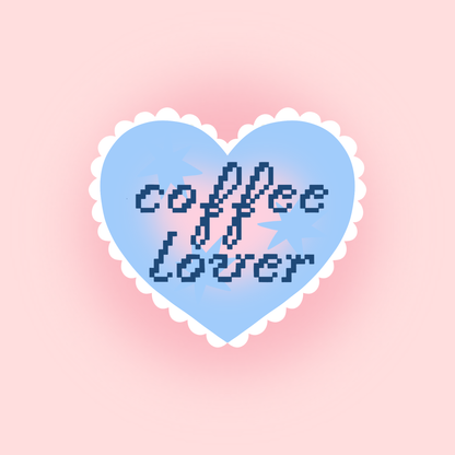 Sticker Coffee Lover