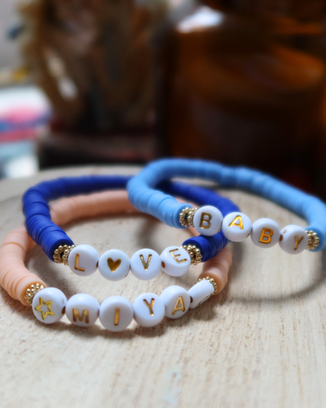 Bracelet Heishi Personnalisé | Océan