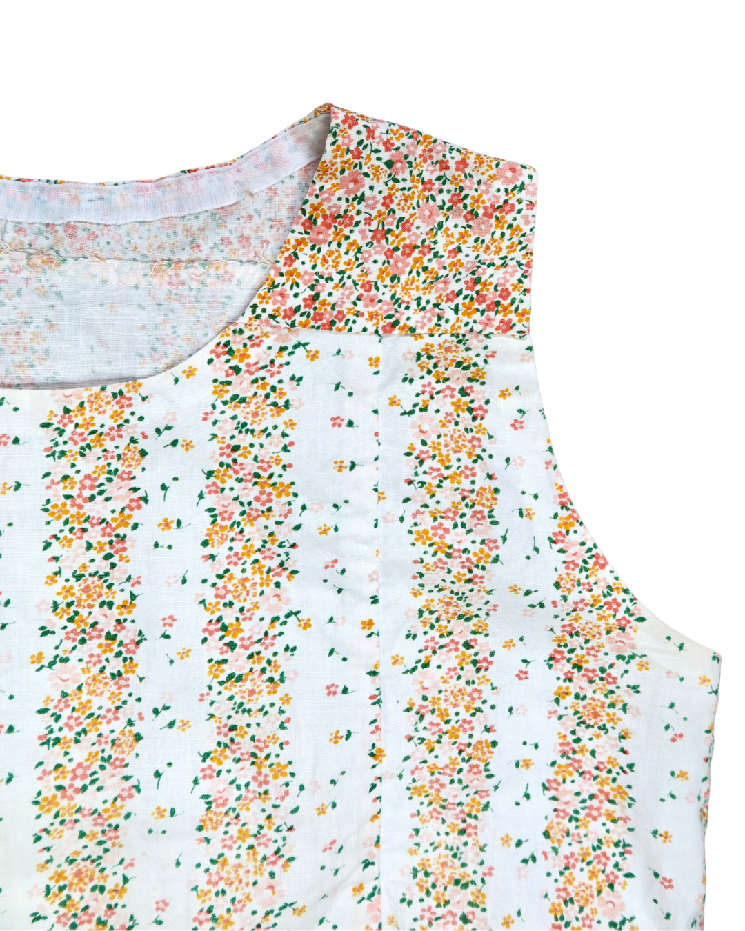 Débardeur à fleurs en coton | T.L