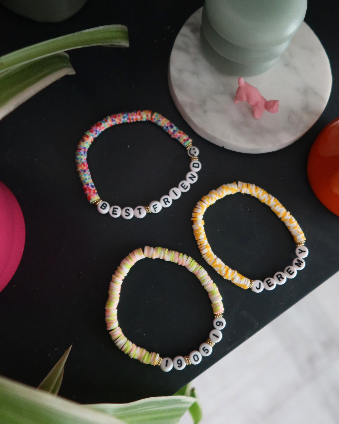 Bracelet Heishi Personnalisé | Multicolore