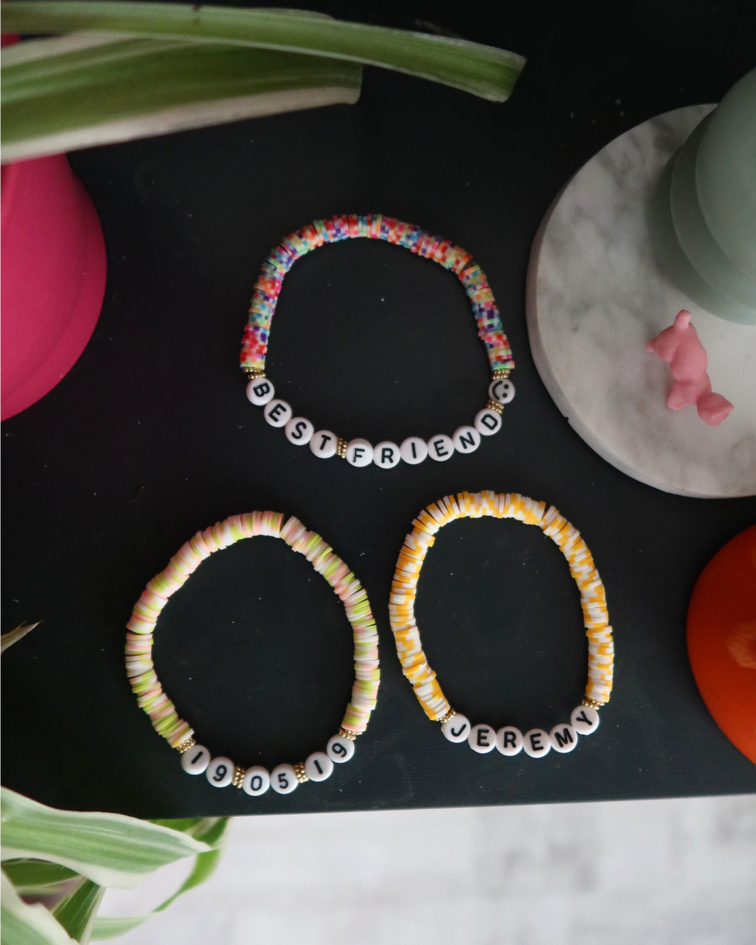 Bracelet Heishi Personnalisé | Multicolore