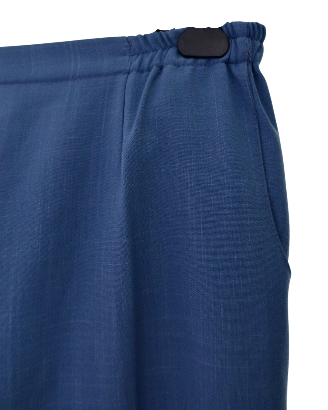 Pantalon élastique bleu | T. L