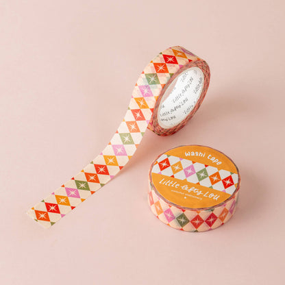Washi Tape - Arlequin étoilé d'Automne