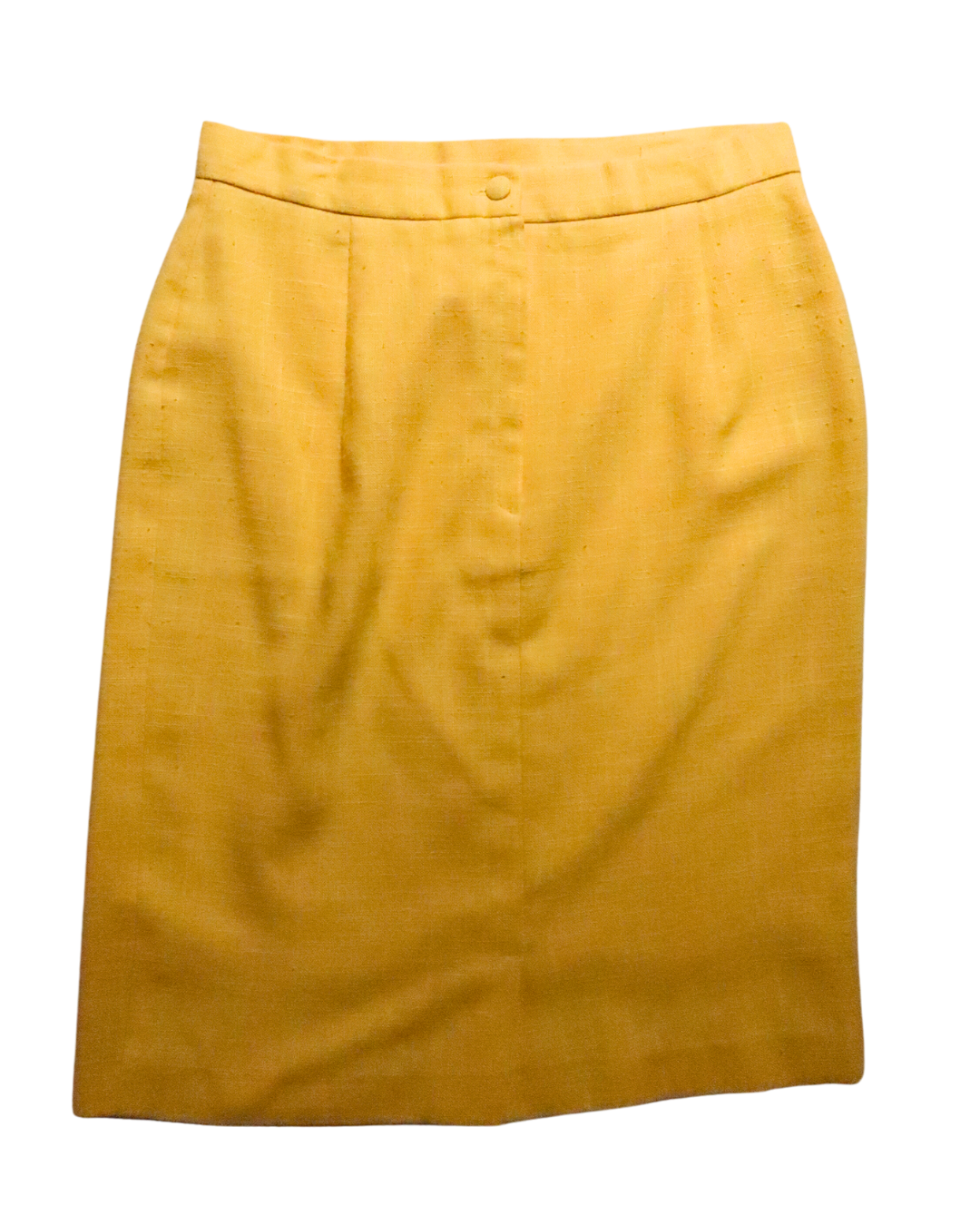 Tailleur jupe jaune | T. M