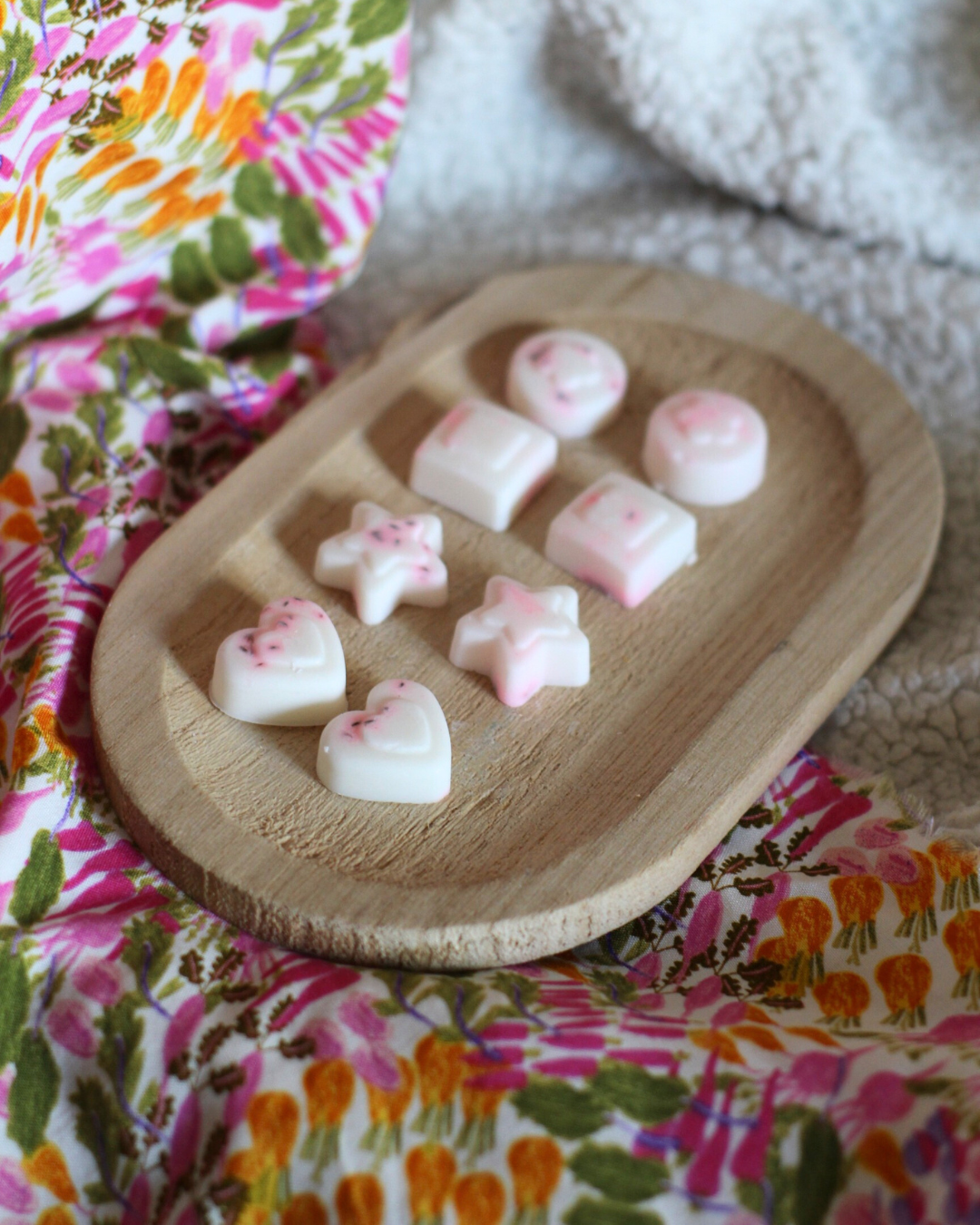 Lot de 8 Fondants à fleurs