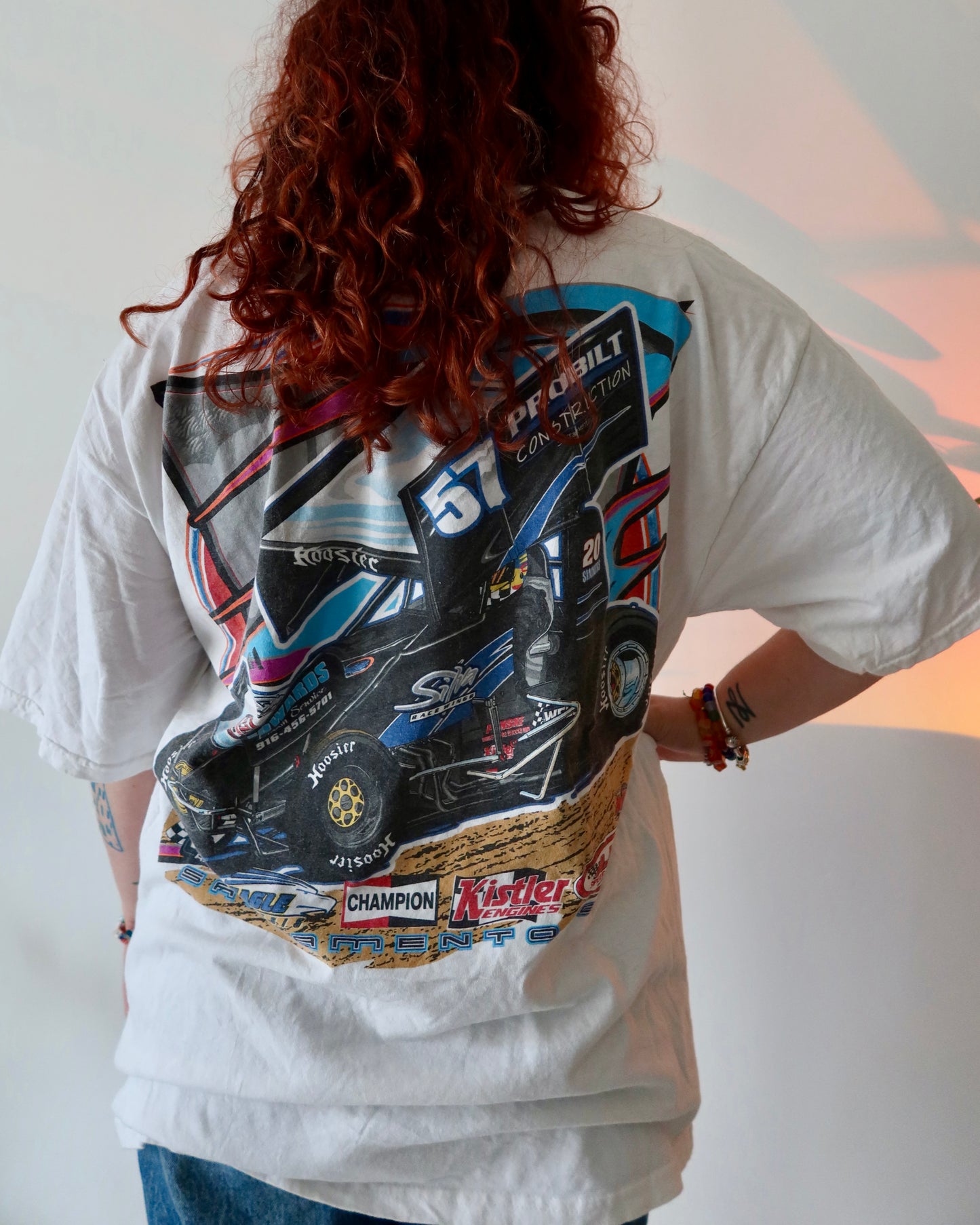 T-shirt Nascar Silva Race Wings | T. XL