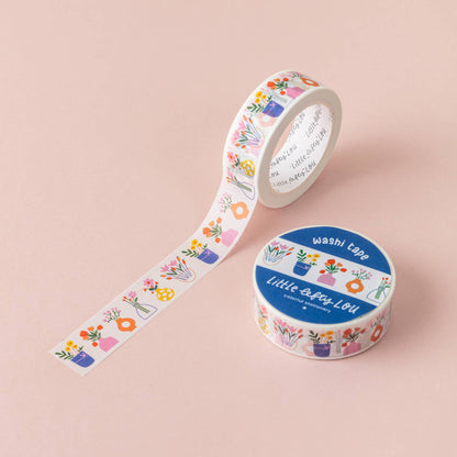 Washi Tape - Vases à Fleurs
