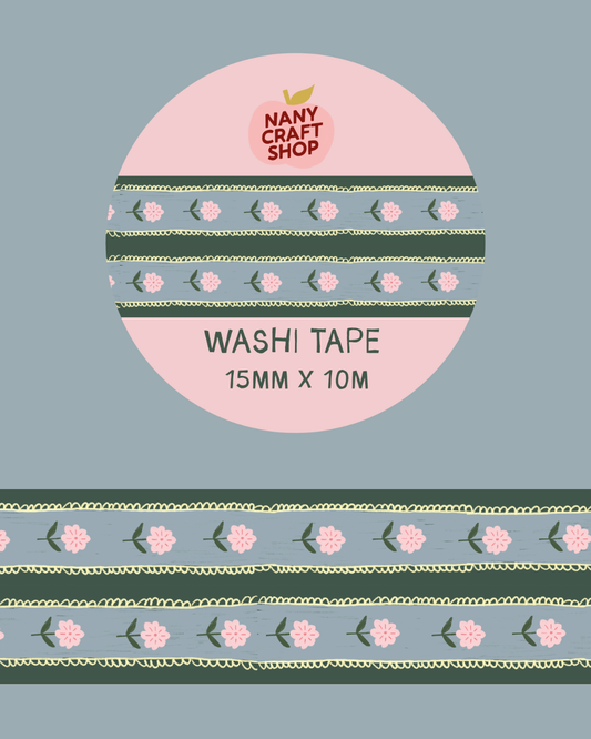 Washi Tape - Fleurs