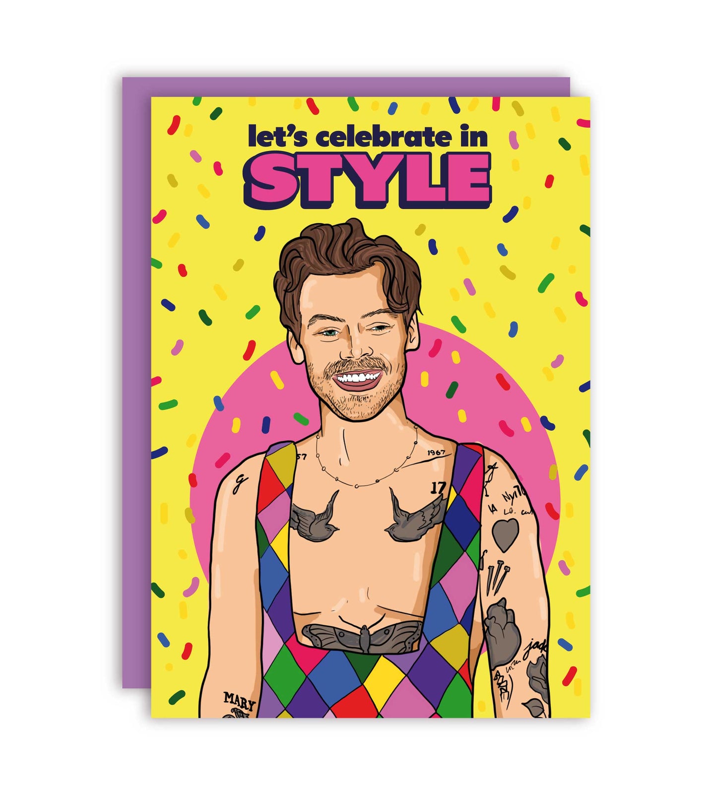 Carte Postal Let's Celebrate in Style