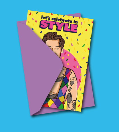 Carte Postal Let's Celebrate in Style