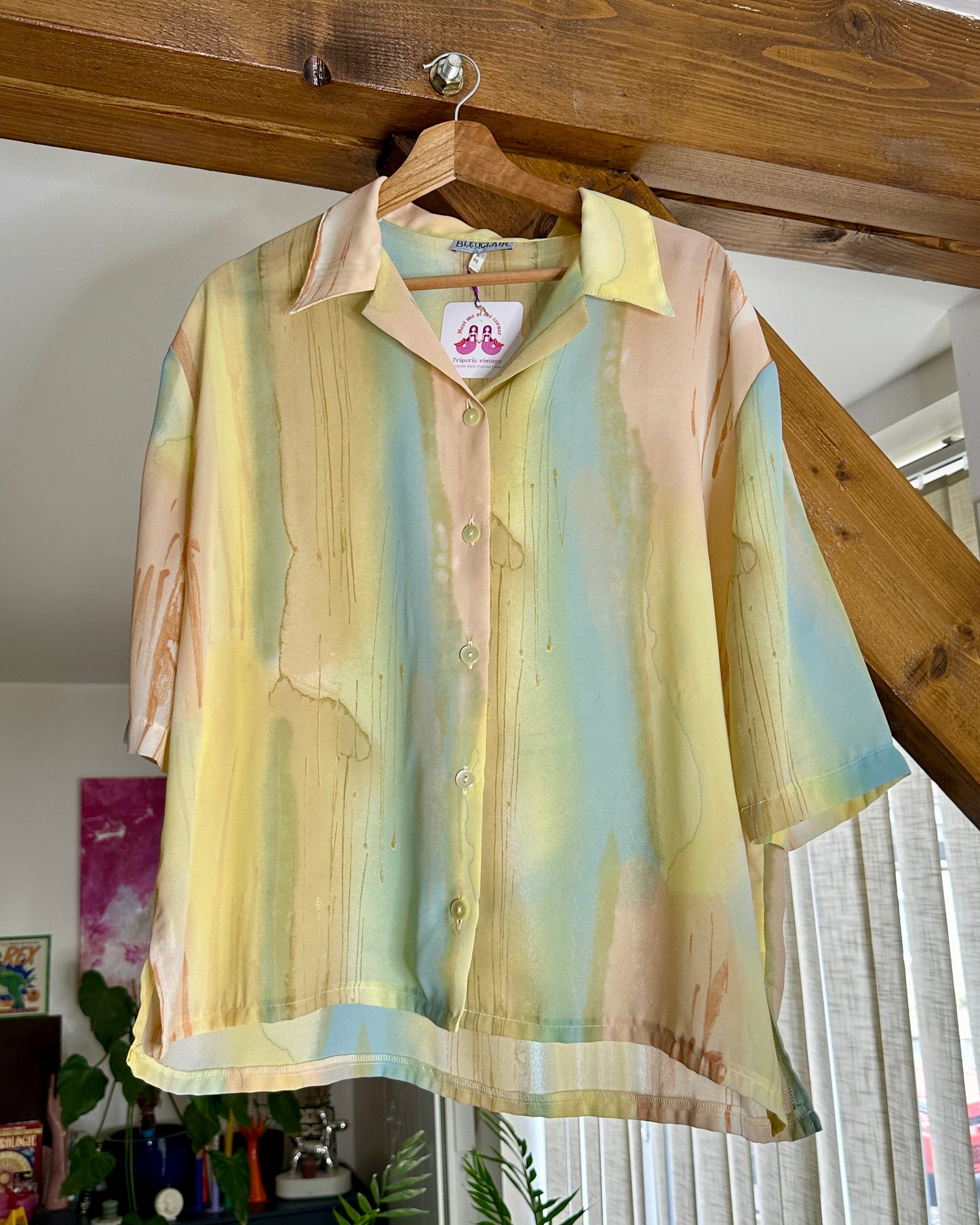 Chemise fluide pastel | T. XXL