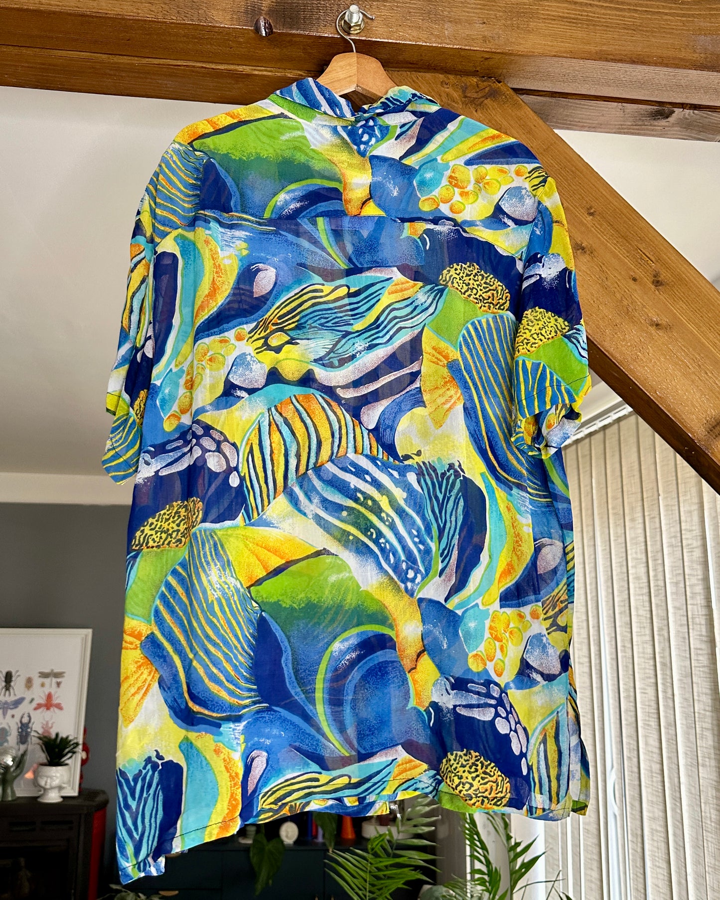 Chemise fluide poissons | T. XXL