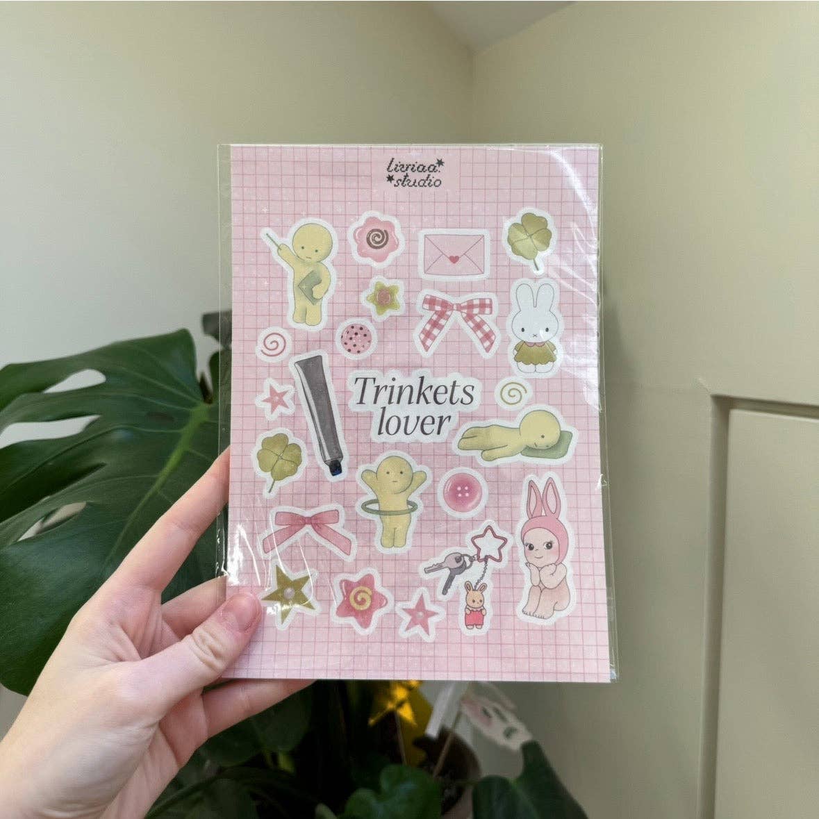 Planche de Stickers Trinkets Lover A5