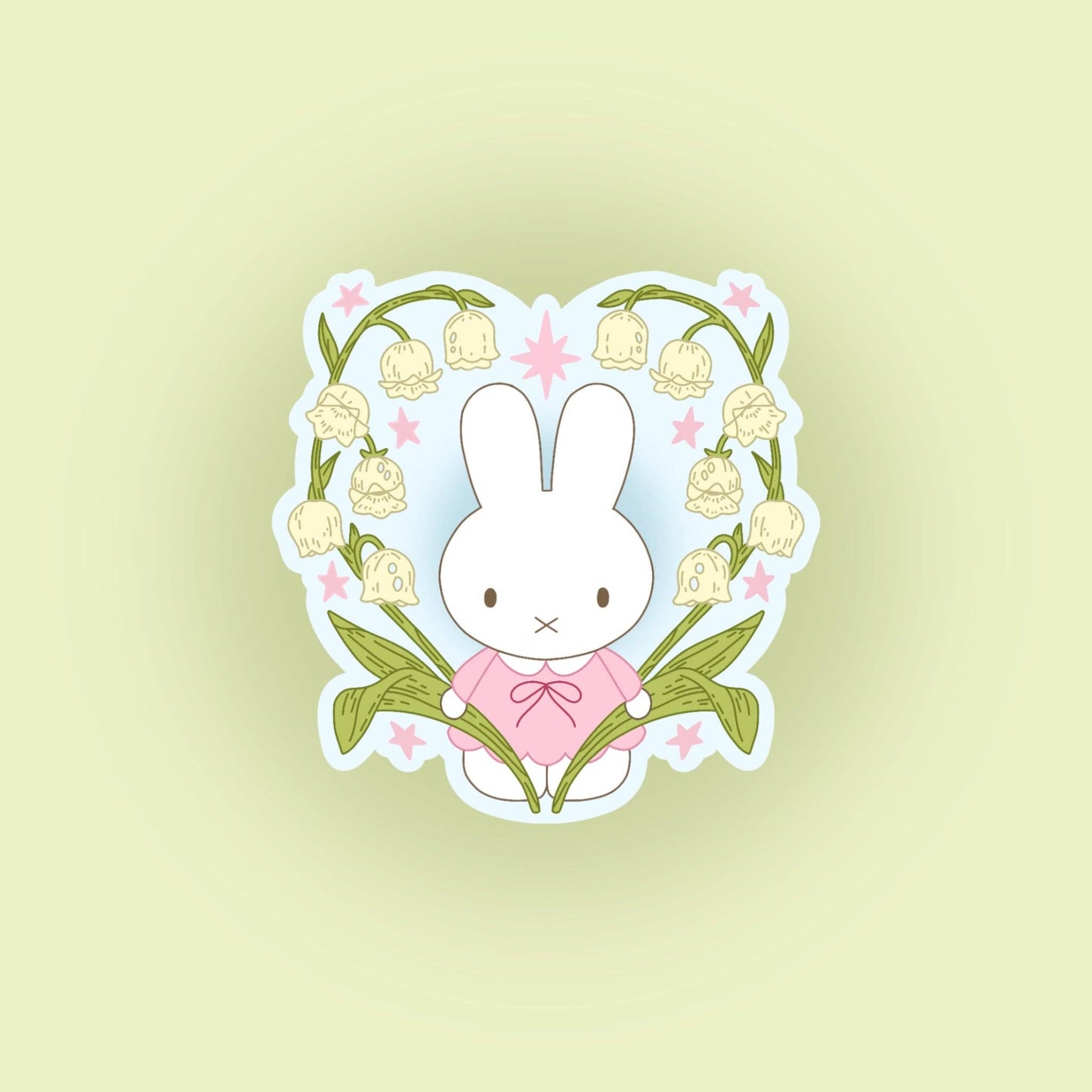Sticker Bunny Fleur