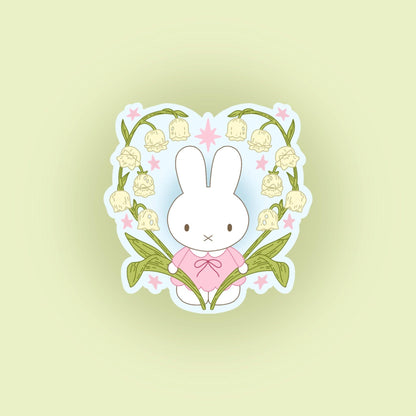 Sticker Bunny Fleur