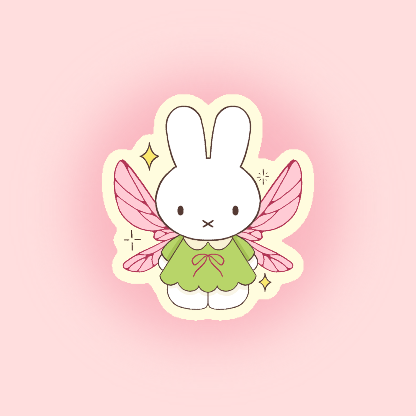 Sticker Bunny Fairy
