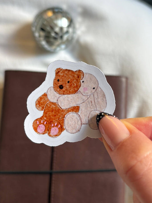 Sticker - peluches