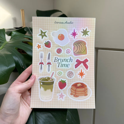 Planche de Stickers Brunch Time A5